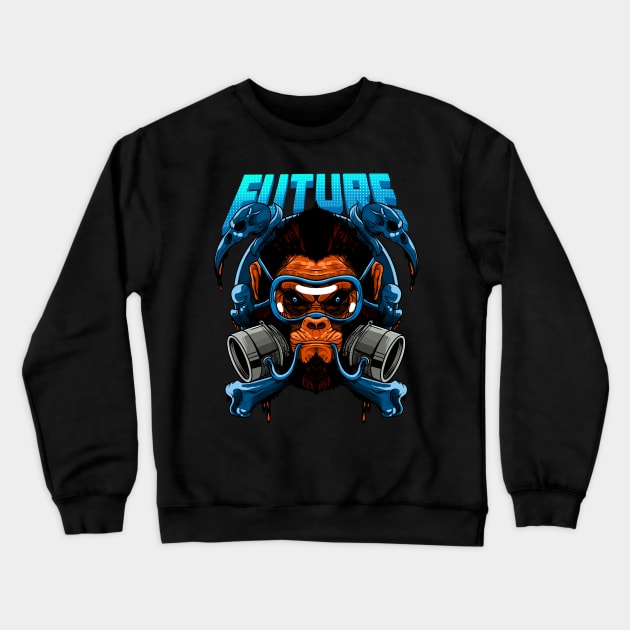 Future - Ape Crewneck Sweatshirt by santelmoclothing